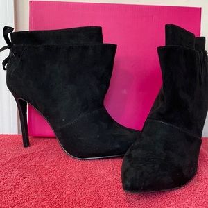 Black Bootie with string in back